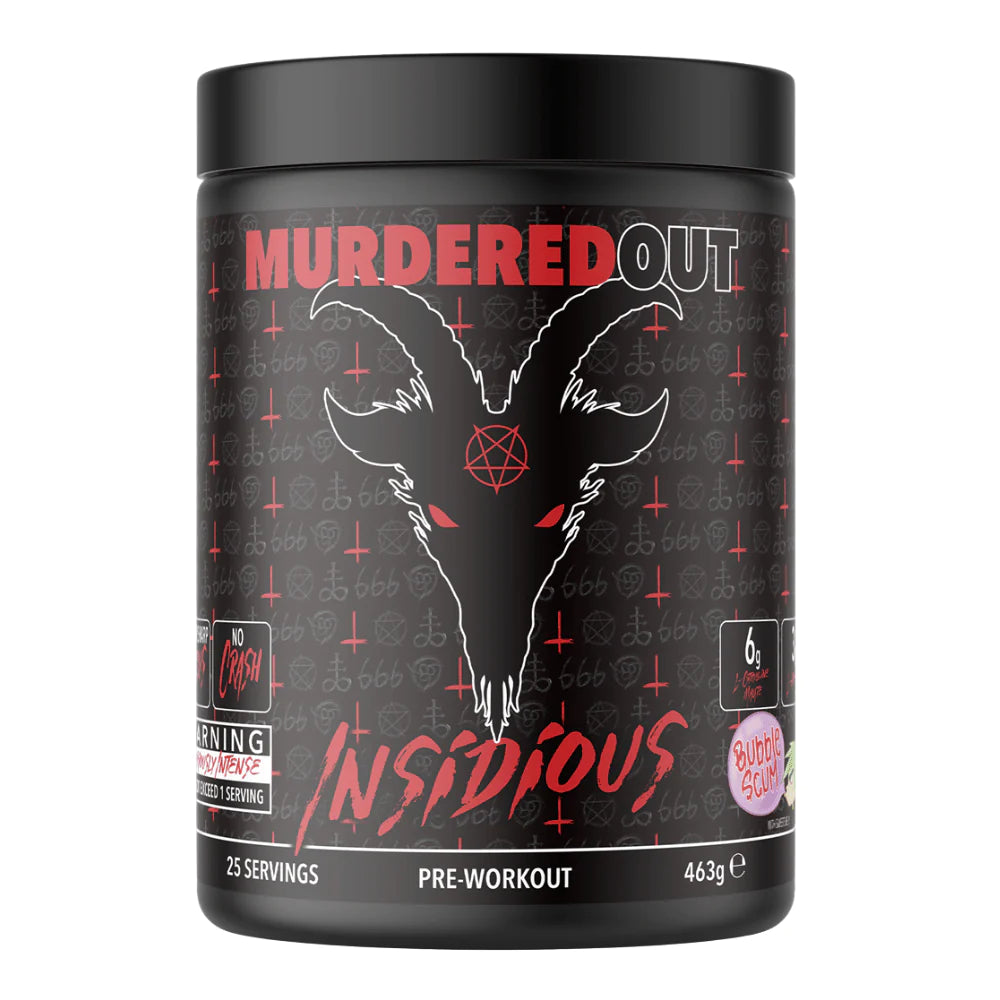 Murdered Out Insidious Pre-Workout