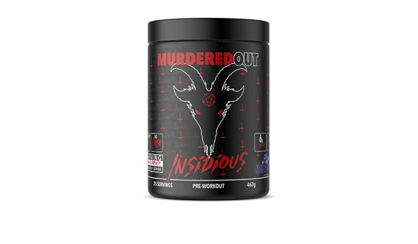 Murdered Out Insidious Pre-Workout