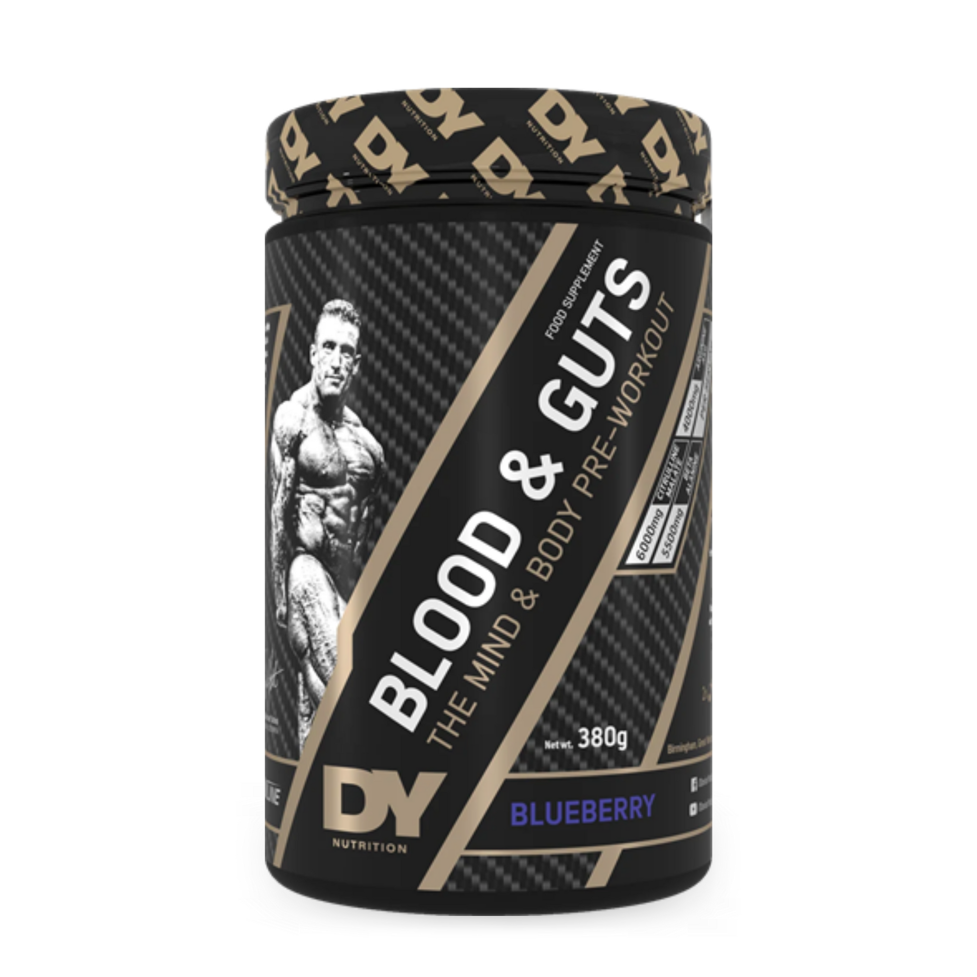 DY Nutrition Blood&Guts Pre Workout Blueberry